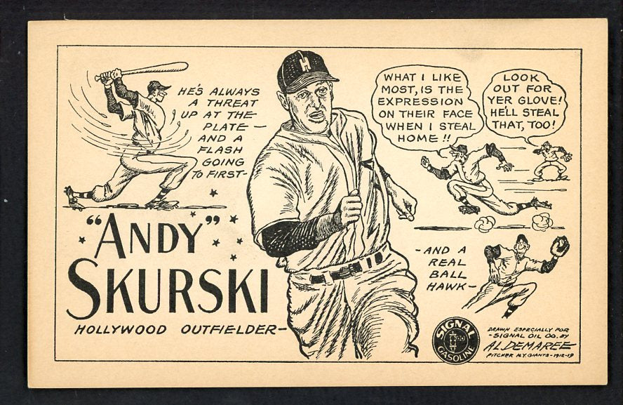 1947 Signal Oil Andy Skurski Hollywood EX-MT 537130
