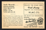 1947 Signal Oil Andy Skurski Hollywood EX-MT 537130
