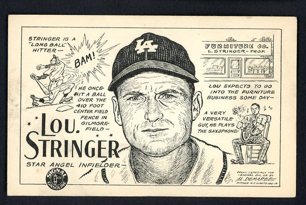 1947 Signal Oil Lou Stringer Los Angeles VG-EX 537133