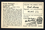 1947 Signal Oil Lou Stringer Los Angeles VG-EX 537133