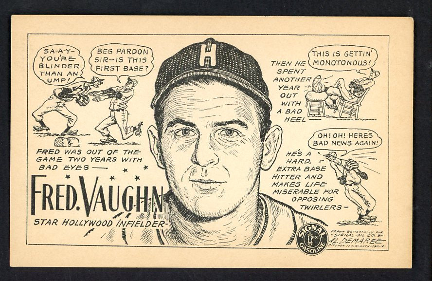 1947 Signal Oil Fred Vaughn Hollywood EX 537135