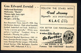 1947 Signal Oil Gus Zernial Hollywood EX 537136