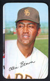 1970 Topps Baseball Supers #036 Ollie Brown Padres EX-MT 537150