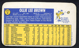 1970 Topps Baseball Supers #036 Ollie Brown Padres EX-MT 537150