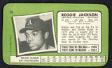 1971 Topps Baseball Supers #038 Reggie Jackson A's EX-MT 537151