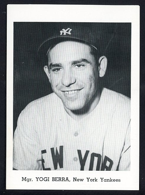 1962-65 Jay Publishing Yogi Berra Yankees EX 537158