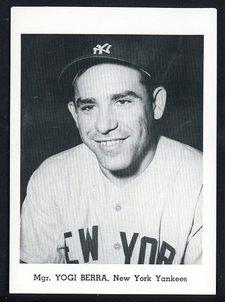 1962-65 Jay Publishing Yogi Berra Yankees EX 537158