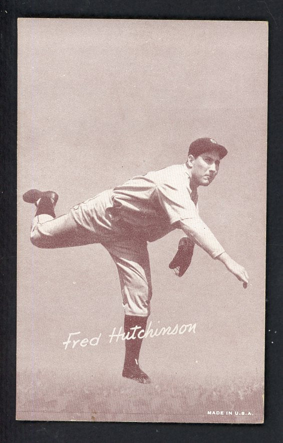 1947-66 Exhibits Fred Hutchinson Tigers VG-EX/EX 537164