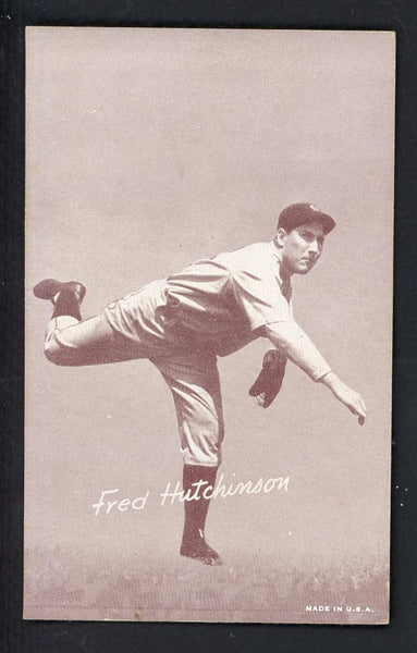1947-66 Exhibits Fred Hutchinson Tigers VG-EX/EX 537164