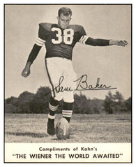 1961 Kahns Football Sam Baker Browns NR-MT 537178