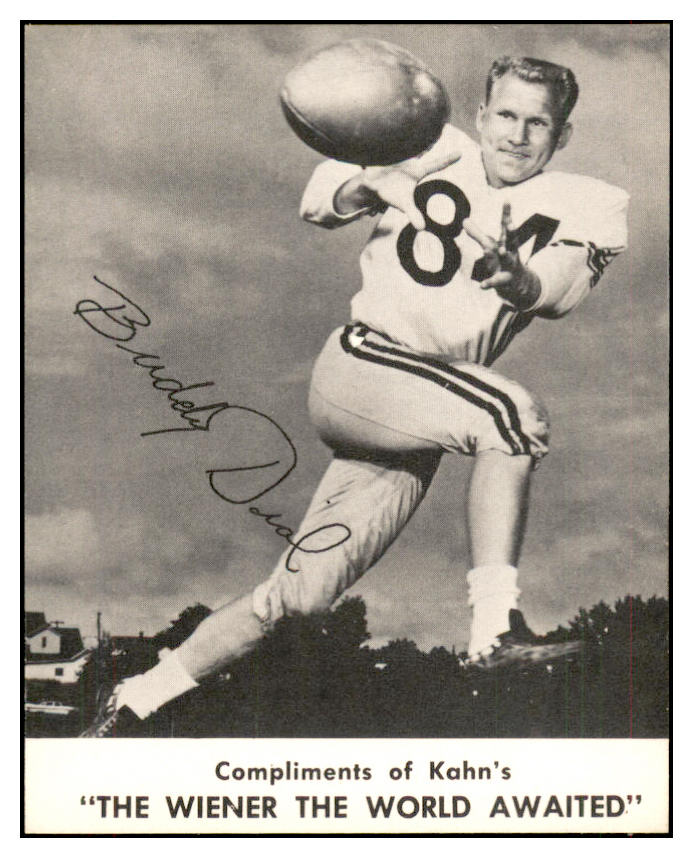 1961 Kahns Football Buddy Dial Steelers NR-MT 537179