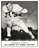1961 Kahns Football Joe Krupa Steelers NR-MT 537183