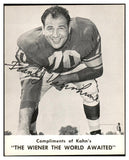 1961 Kahns Football Frank Varrichione Rams NR-MT 537192