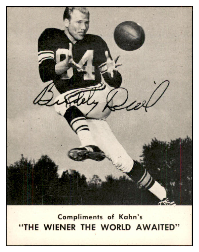 1962 Kahns Football Buddy Dial Steelers NR-MT 537197