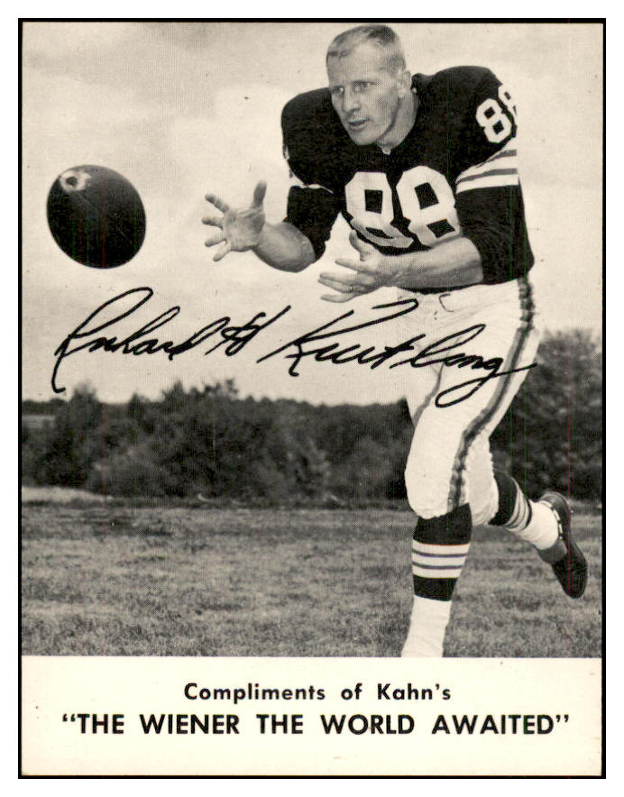 1962 Kahns Football Rich Kreitling Browns NR-MT 537200