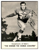 1962 Kahns Football Dave Lloyd Lions NR-MT 537205