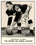 1962 Kahns Football John Morrow Browns NR-MT 537208
