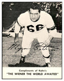1962 Kahns Football Myron Pottios Steelers NR-MT 537212