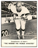 1962 Kahns Football Johnny Sample Steelers NR-MT 537215