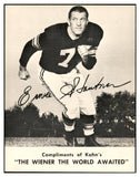 1962 Kahns Football Ernie Stautner Steelers NR-MT 537217