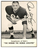 1962 Kahns Football Paul Wiggin Browns NR-MT 537218