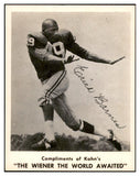 1963 Kahns Football Erich Barnes Giants NR-MT 537220