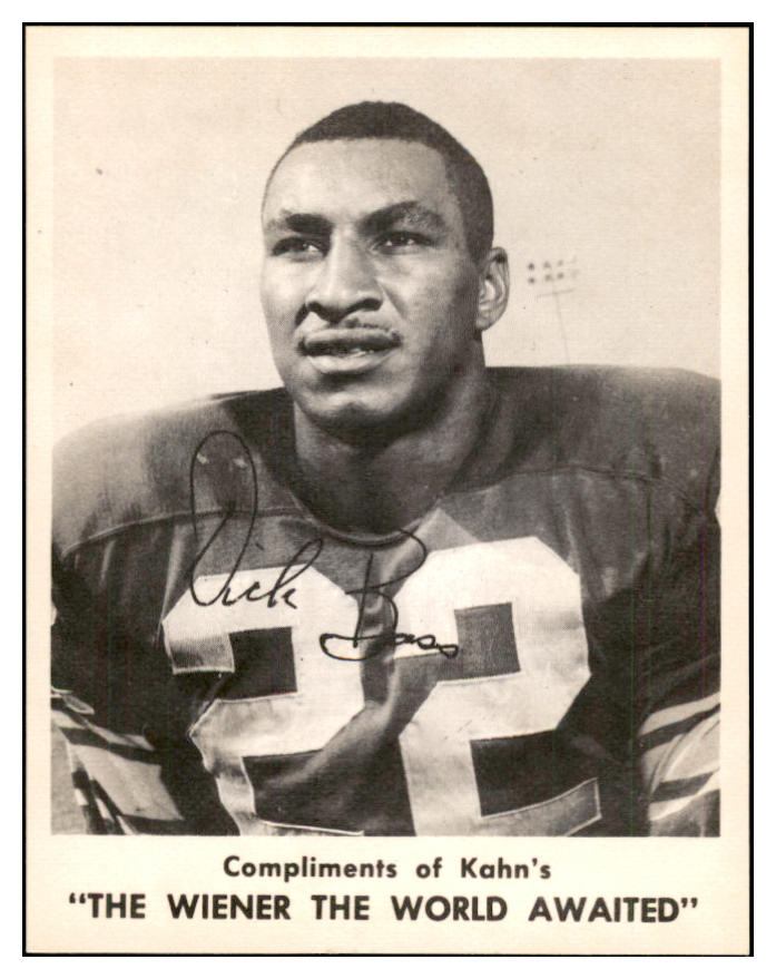 1963 Kahns Football Dick Bass Rams NR-MT 537221