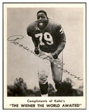 1963 Kahns Football Roosevelt Brown Giants NR-MT 537222