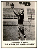1963 Kahns Football Fred Dugan Washington NR-MT 537228