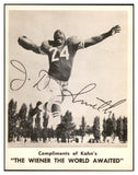 1963 Kahns Football J.D. Smith 49ers NR-MT 537262