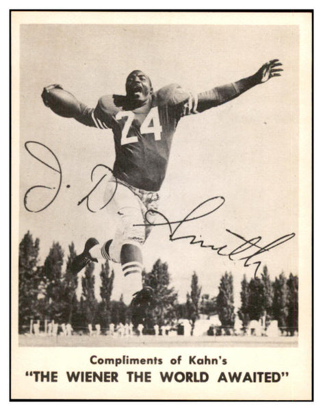1963 Kahns Football J.D. Smith 49ers NR-MT 537262