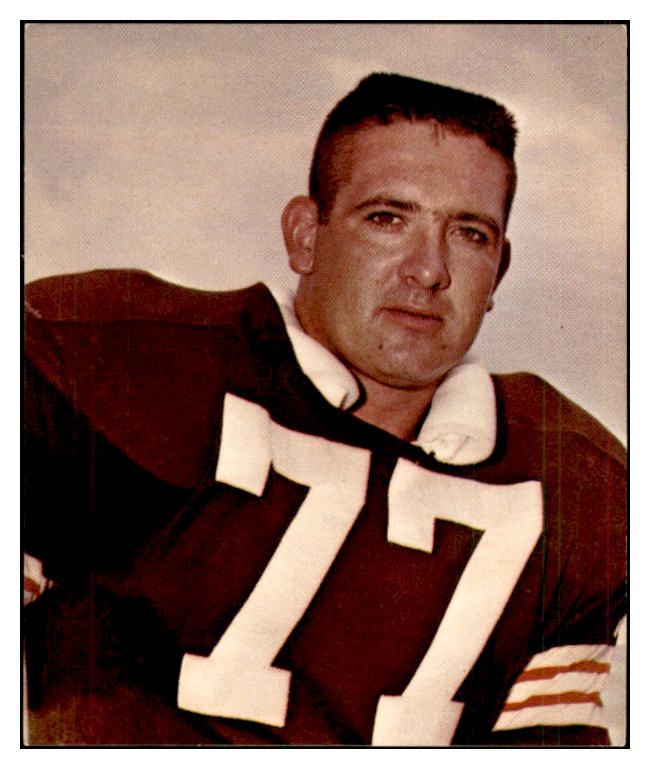 1964 Kahns Football Dick Schafrath Browns NR-MT 537287