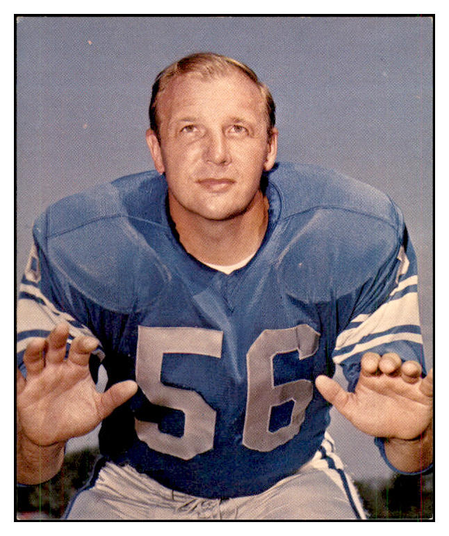1964 Kahns Football Joe Schmidt Lions NR-MT 537288