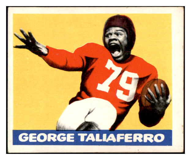 1948 Leaf Football #020 George Taliaferro Indiana EX-MT 537301