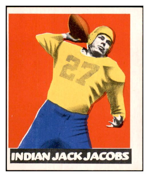 1948 Leaf Football #046 Jack Jacobs Packers EX-MT 537302