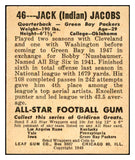 1948 Leaf Football #046 Jack Jacobs Packers EX-MT 537302