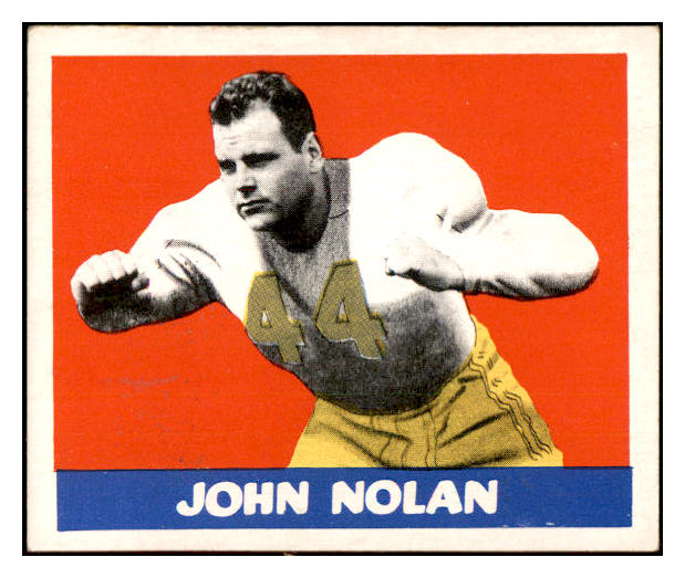 1948 Leaf Football #040 John Nolan Yanks EX-MT 537311
