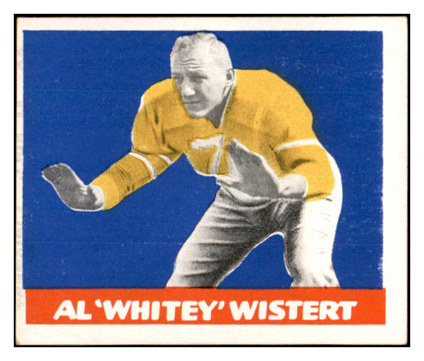 1948 Leaf Football #028 Al Wistert Eagles EX 537318
