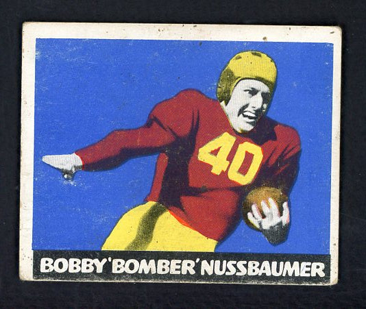 1948 Leaf Football #043 Bobby Nussbaumer Washington GD-VG 537325