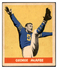 1949 Leaf Football #041 George McAfee Bears EX-MT 537331