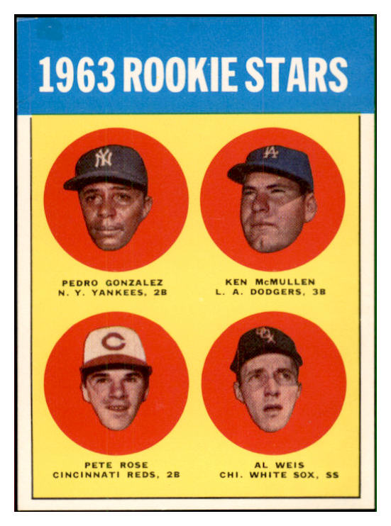 1963 Topps Baseball Reprint #537 Pete Rose Reds NR-MT 537352