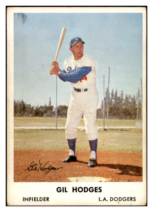 1961 Bell Brand #014 Gil Hodges Dodgers VG-EX 537363
