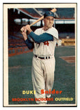 1957 Topps Baseball #170 Duke Snider Dodgers EX+/EX-MT 537367