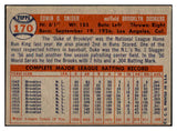 1957 Topps Baseball #170 Duke Snider Dodgers EX+/EX-MT 537367