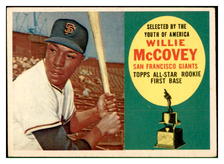 1960 Topps Baseball #316 Willie McCovey Giants VG-EX 537385
