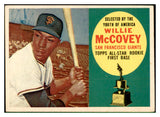 1960 Topps Baseball #316 Willie McCovey Giants VG-EX 537385