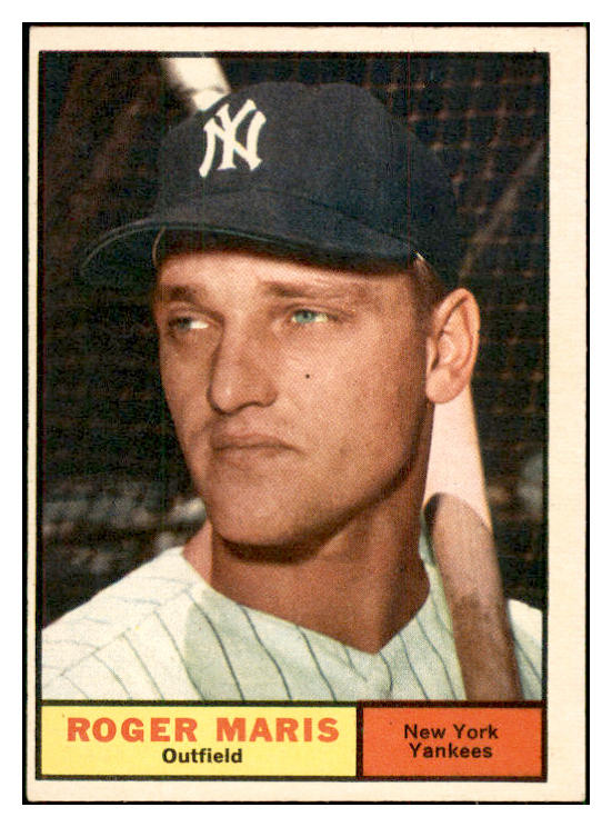 1961 Topps Baseball #002 Roger Maris Yankees EX-MT 537390