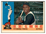 1960 Topps Baseball #326 Roberto Clemente Pirates VG 537401