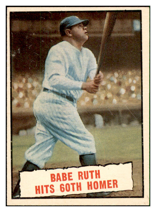 1961 Topps Baseball #401 Babe Ruth Yankees VG-EX 537402