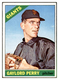 1966 Topps Baseball #598 Gaylord Perry Giants EX+/EX-MT 537406